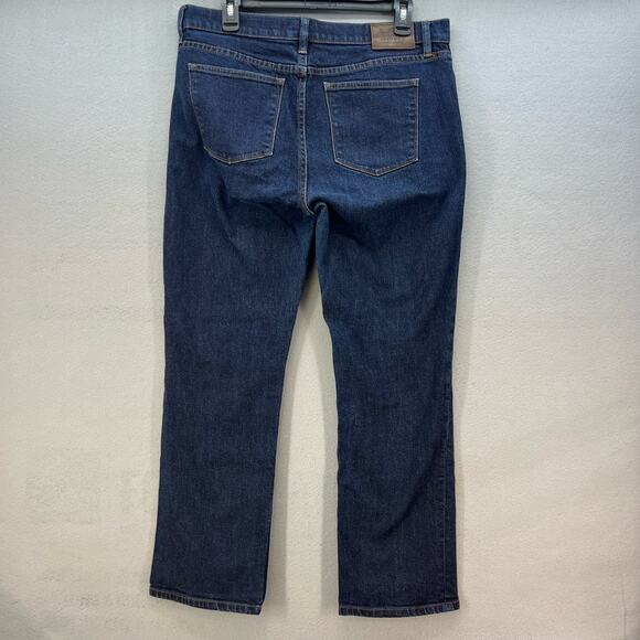 LRL Lauren Jeans Co Women's Size 10 Dark Blue Classic Straight Preppy Normcore - Picture 6 of 13